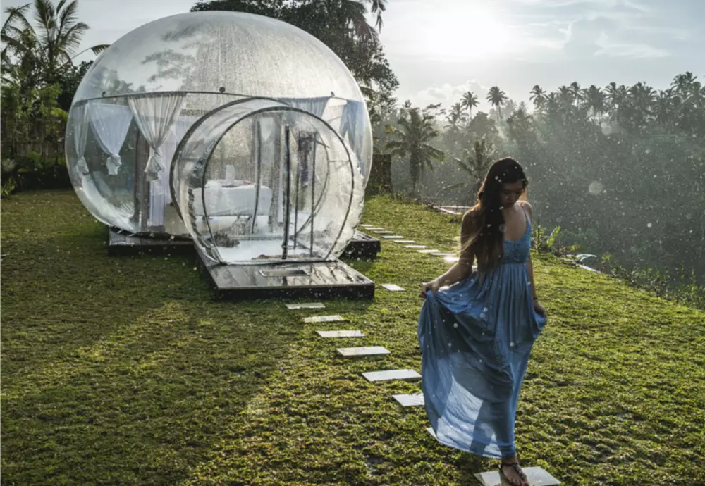 bubble tent ideas