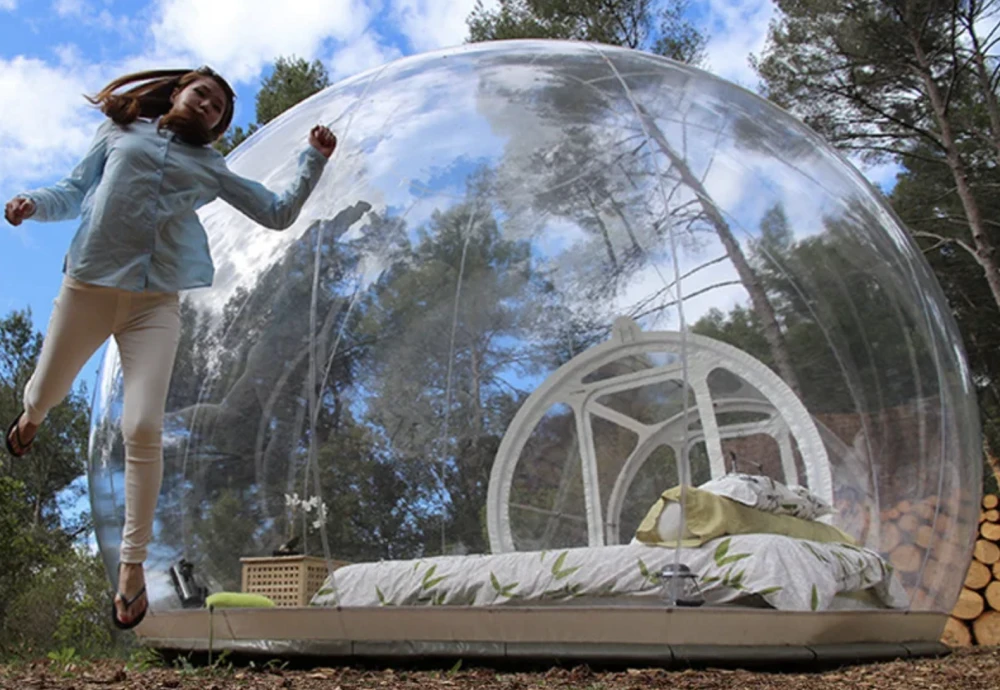 bubble tent picnic